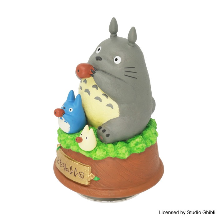 となりのトトロ 磁器オルゴール トトロ ホーホー|【ぬいぐるみの