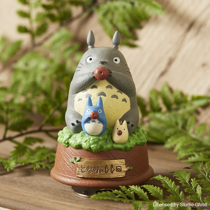 となりのトトロ 磁器オルゴール トトロ ホーホー|【ぬいぐるみの