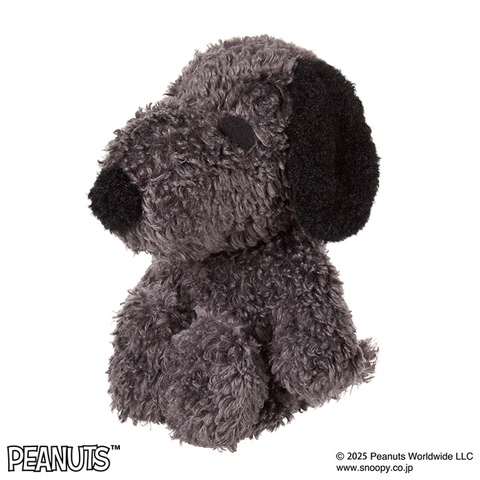 ハロー！ MY スヌーピー 手のひらサイズ （チャコール）|【ぬいぐるみ