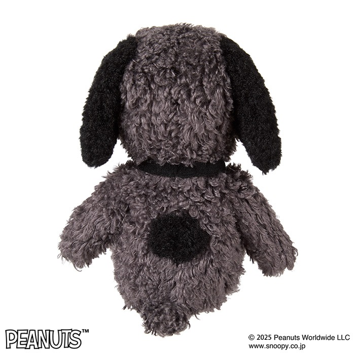ハロー！ MY スヌーピー 手のひらサイズ （チャコール）|【ぬいぐるみ