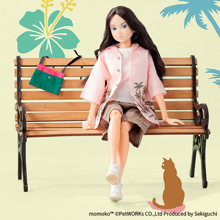 ≪モモコドール≫ momoko DOLL 3PM with a Cat|【ぬいぐるみのセキグチ