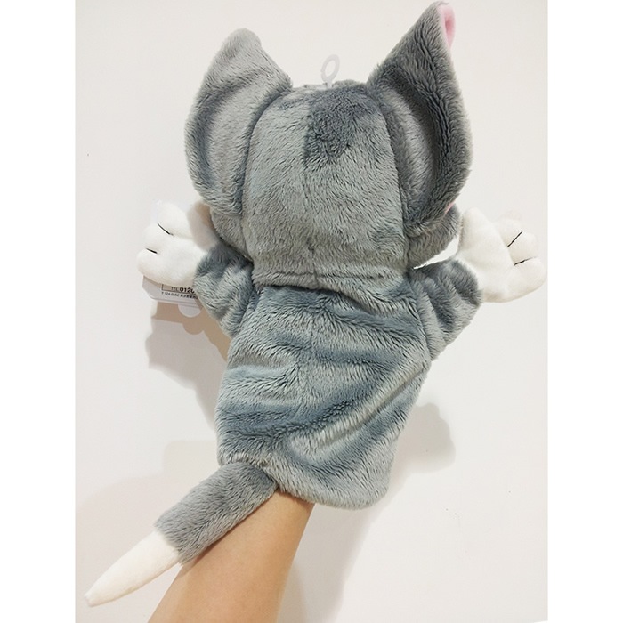難あり トムとジェリー パペット レトロ 2000年 ぬいぐるみ トム&ジェリー ハンドパペット トム|【ぬいぐるみのセキグチ