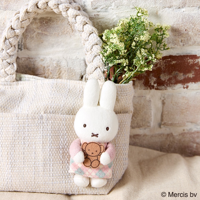 MIFFY CHECK マスコットキーチェーン|【ぬいぐるみのセキグチ
