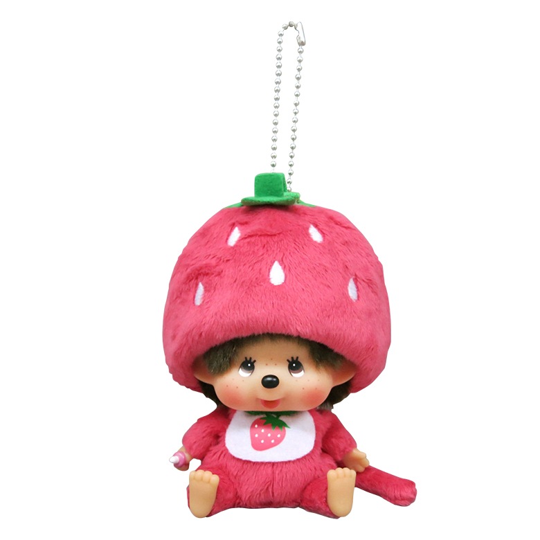 新品　希少　モンチッチぬいぐるみ　いちご 栃木限定 ご当地　セキグチ 新品 希少 モンチッチぬいぐるみいちご 栃木限定 ご当地