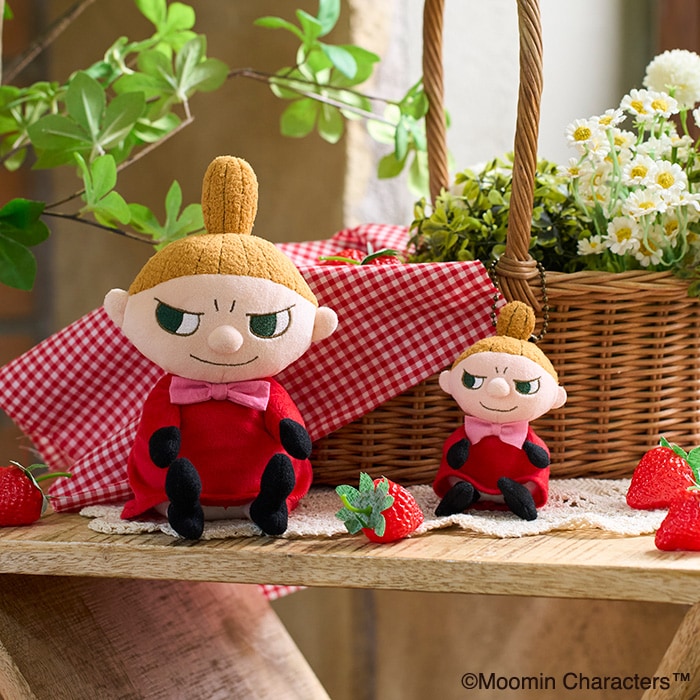 いちごのようなリトルミイぬいぐるみ マスコット|【ぬいぐるみの