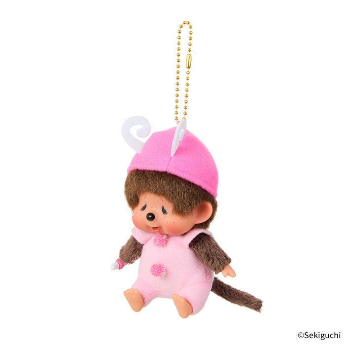 レア☆顔でか モンチッチ ピンクドロップ キーチェーン 2_000000002630.jpg?1751557724