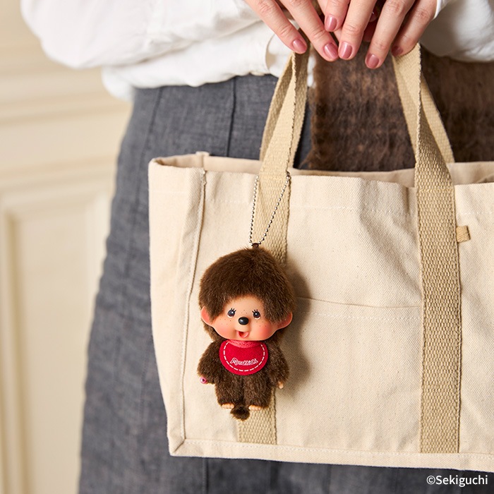 顔でかモンチッチ SS 男の子 キーチェーン|【ぬいぐるみのセキグチ