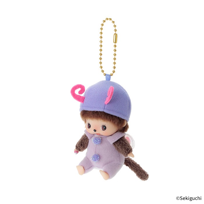 bonchhichi ぬいぐるみ 予約】 【OS限定】 ベビチッチ 顔でかSSキーチェーン ちょうちょ