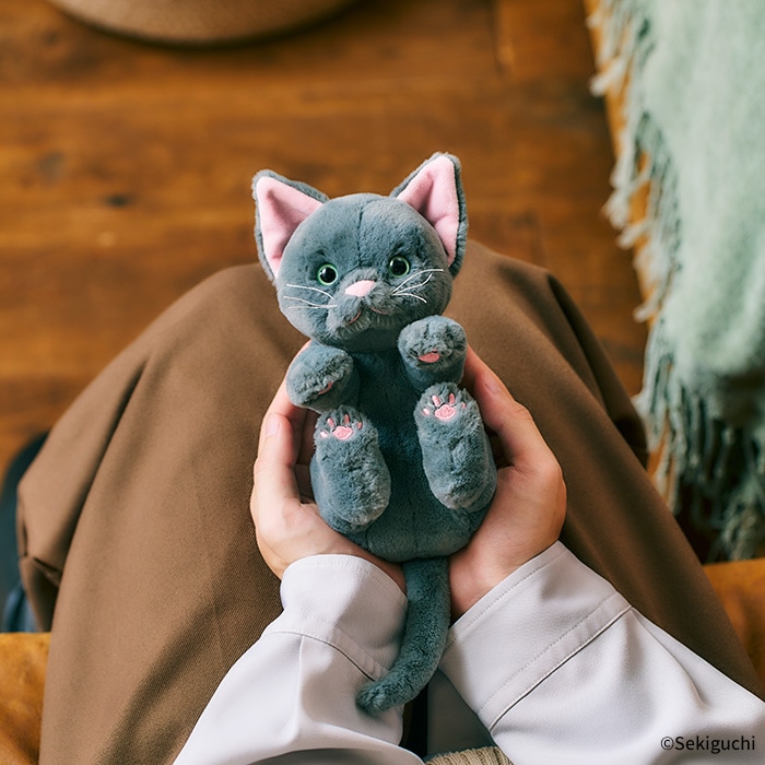ころりんぬいぐるみ ねこ ろしあん|【ぬいぐるみのセキグチ】メーカー