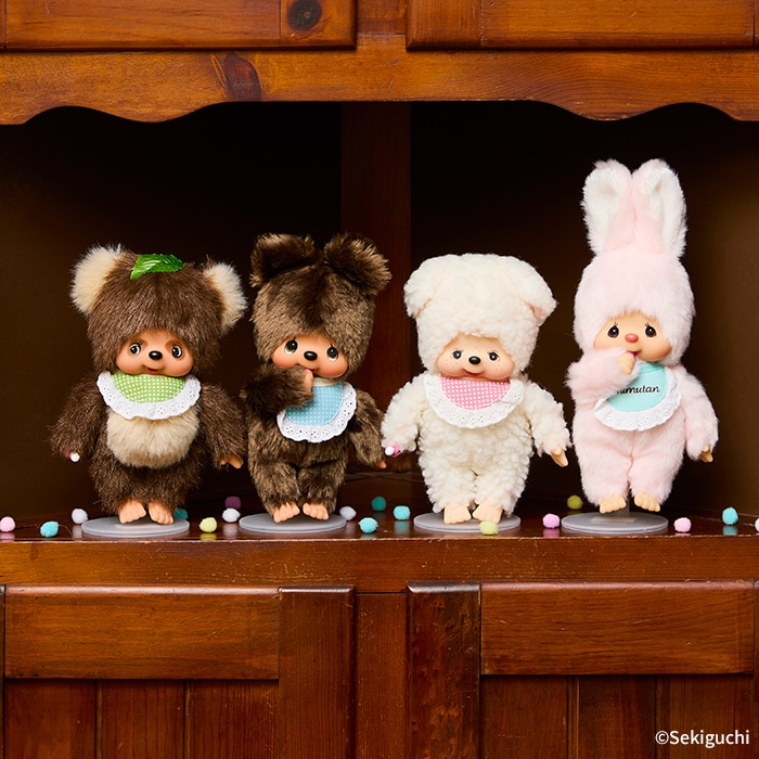 モンチッチ　ベビチッチタヌタヌ　ponko セキグチ　sサイズ タヌタヌ Sサイズ|【ぬいぐるみのセキグチ】メーカー公式通販