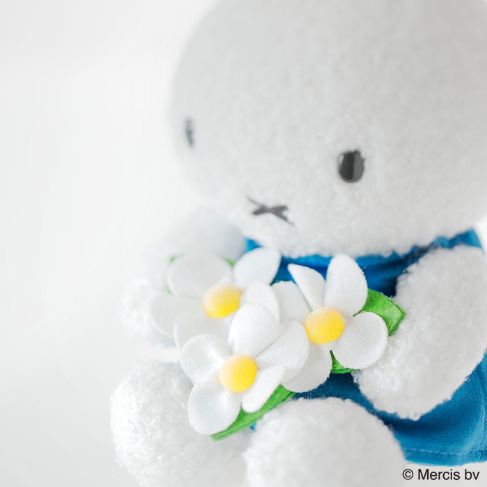 予約】 miffy's Garden ぬいぐるみ 青花|【ぬいぐるみのセキグチ