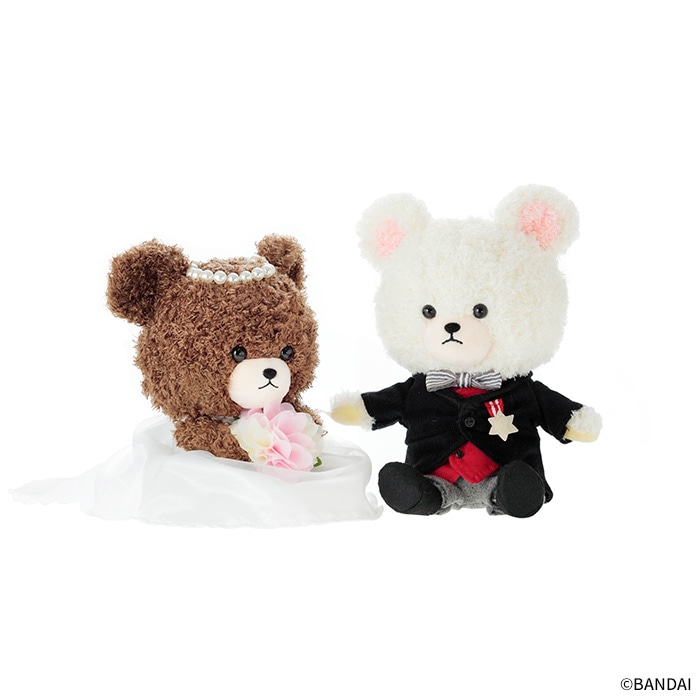 くまのがっこう ジャッキー&デイビッド WDセット rdzdsi3 くまのがっこう ジャッキー＆デイビッド ウェディングセット