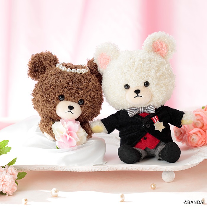 くまのがっこう ジャッキー&amp;デイビッド WDセット rdzdsi3 くまのがっこう ジャッキー＆デイビッド ウェディングセット