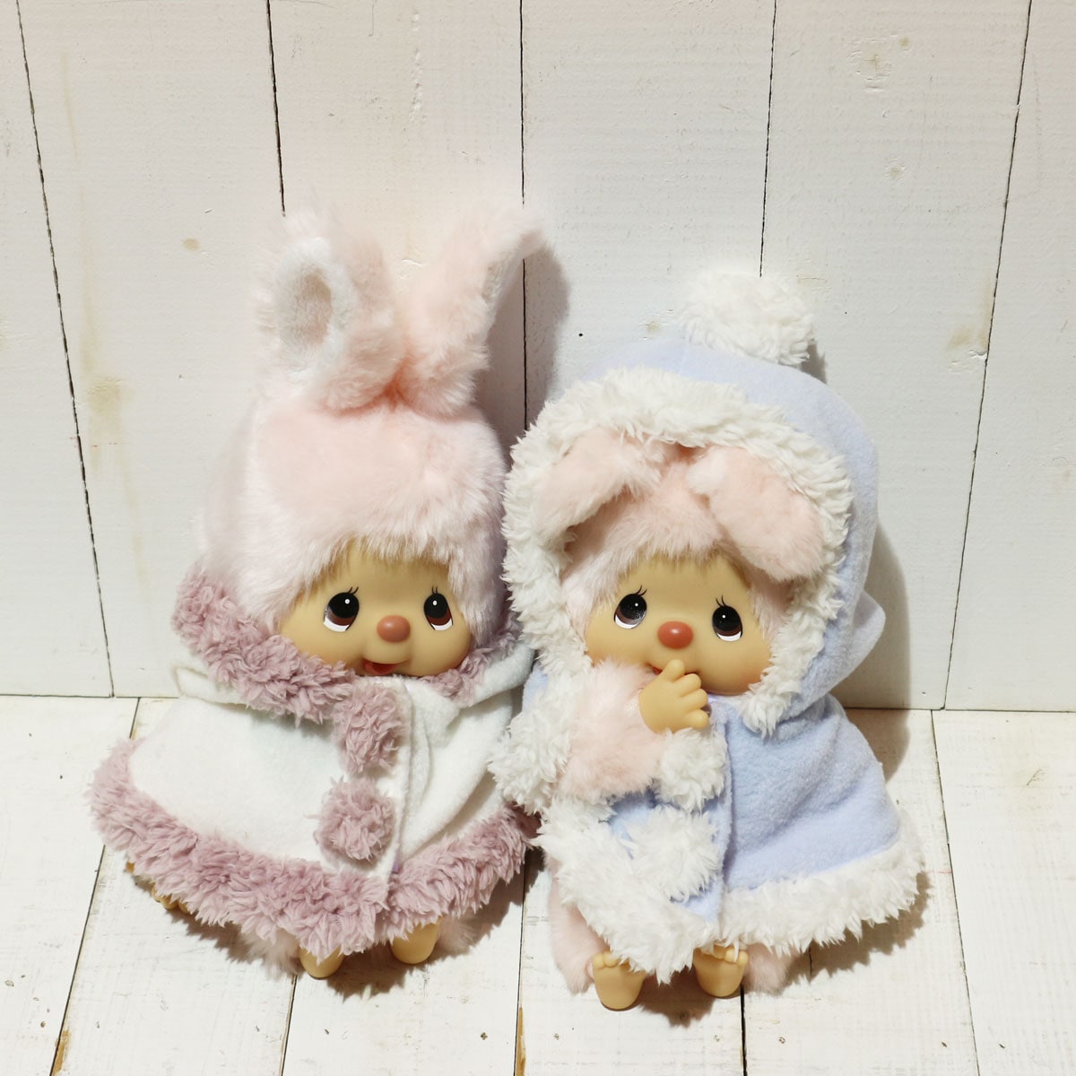 本店限定 ふわもこポンチョ 【単品 ピンク】 |【ぬいぐるみの