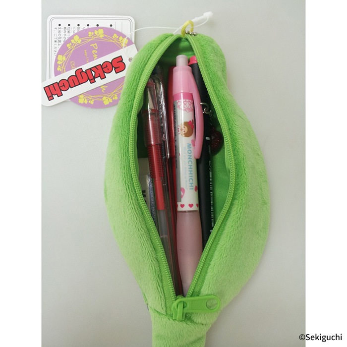 ネコポス可】コトリコレクション セキセイインコ ペンポーチ グリーン