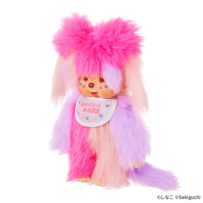 しなこ×モンチッチ Sサイズ （わたあめちゃん）|【ぬいぐるみの