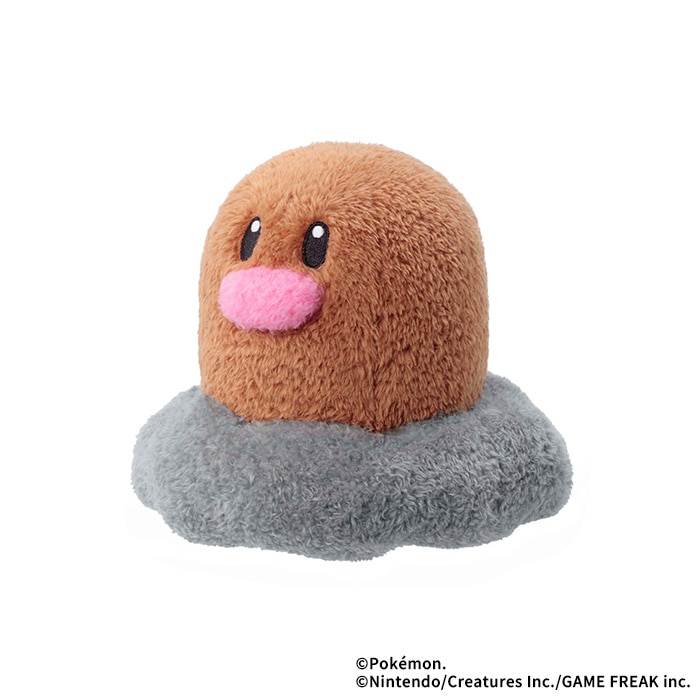 ディグダ もこもこぷち|【ぬいぐるみのセキグチ】メーカー公式通販