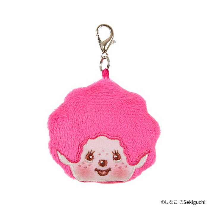 ネコポス可】 しなこ×モンチッチ ぬいチャーム|【ぬいぐるみのセキグチ