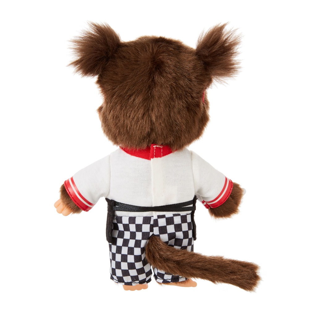 当店限定 M S Burger モンチッチ ショップスタッフ S 女の子 エコバッグ付き ぬいぐるみのセキグチ メーカー公式通販