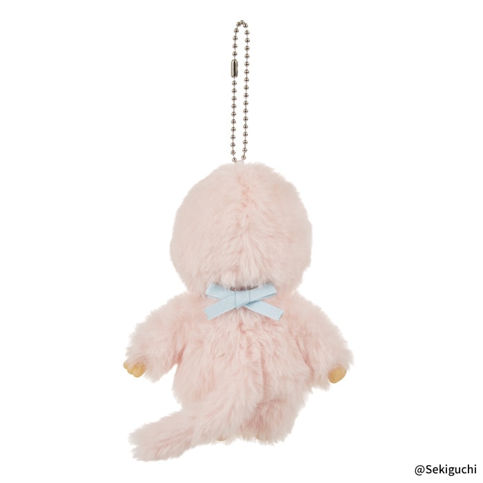 バニー モンチッチ キーチェーン ピンク monchhichi 新品 679