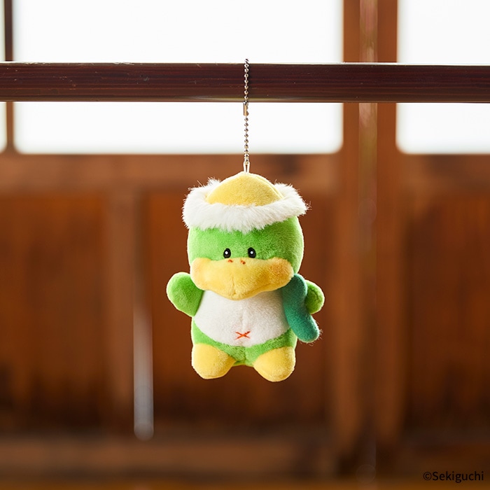 予約】 カッパのキューキュー マスコット|【ぬいぐるみのセキグチ
