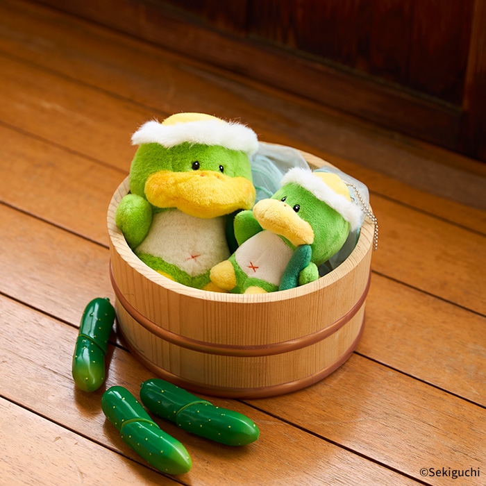 予約】 カッパのキューキュー マスコット|【ぬいぐるみのセキグチ