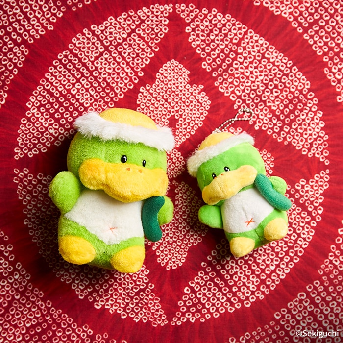 カッパのキューキュー ぬいぐるみ Sサイズ|【ぬいぐるみのセキグチ