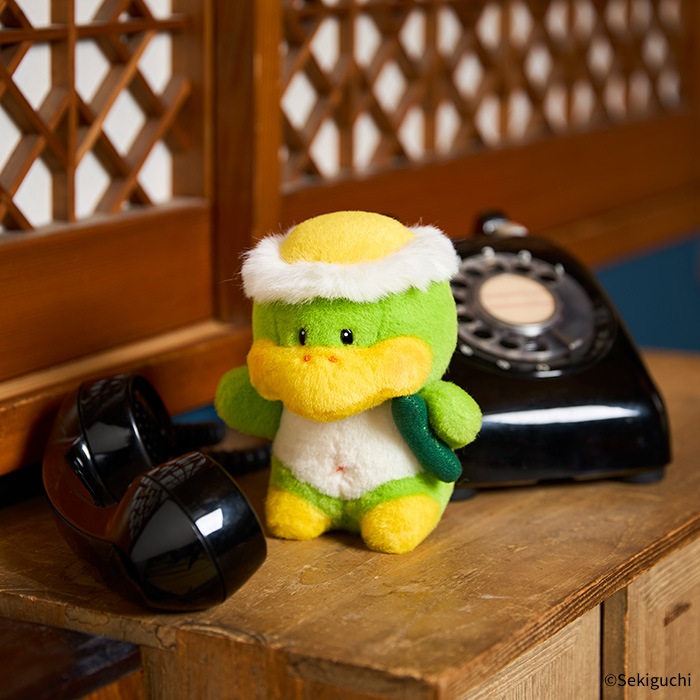 予約】 カッパのキューキュー ぬいぐるみ Sサイズ|【ぬいぐるみの