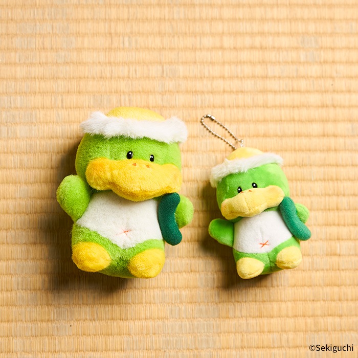 予約】 カッパのキューキュー ぬいぐるみ Sサイズ|【ぬいぐるみの