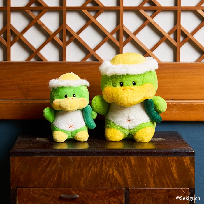 予約】 カッパのキューキュー ぬいぐるみ Sサイズ|【ぬいぐるみの