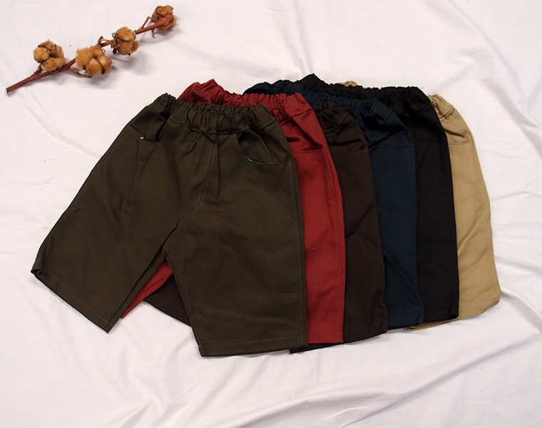 【在庫処分セール・さらにクーポン利用可】カツラギパンツ ダボダボパンツ 子供服 日本製（90cm 95cm）メール便可30 ズボン 保育園