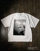 hand-worked vintage-washed t-shirts (Muhammad Ali �� M / face)