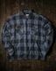 M / used wash flannel check shirts
