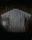M / hand work used wash checker flag shirts