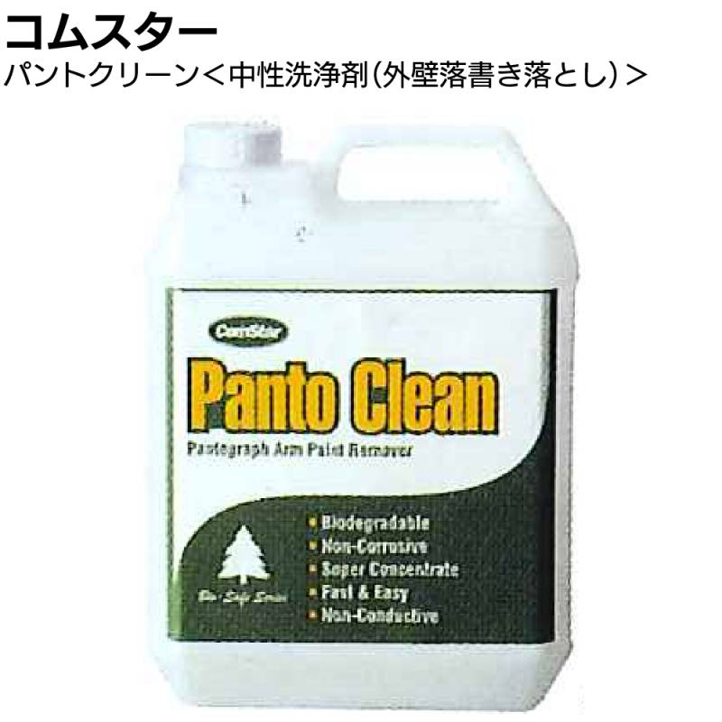 コムスター パントクリーン 3.8L ＜外壁落書き落とし・中性洗浄剤＞