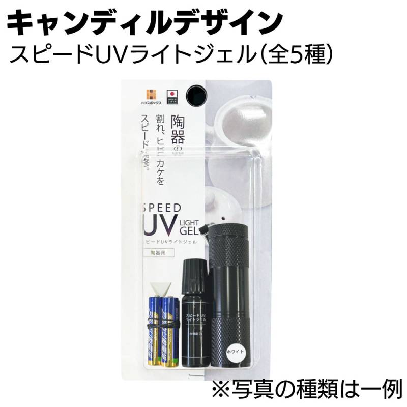 キャンディルデザイン スピードUVライトジェル＜割れ、ヒビ、カケ補修＞