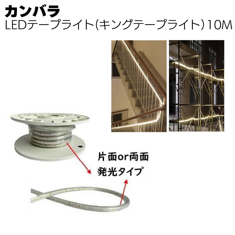 ハタヤ HATAYA LEDテープライト 両面発光タイプ LTP-20DS 20mセット