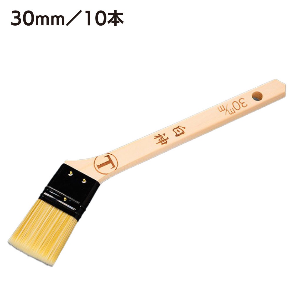 大塚刷毛製造 刷毛 白神 しらかみ 銅巻 筋違 30mm・40mm・50mm ／10本
