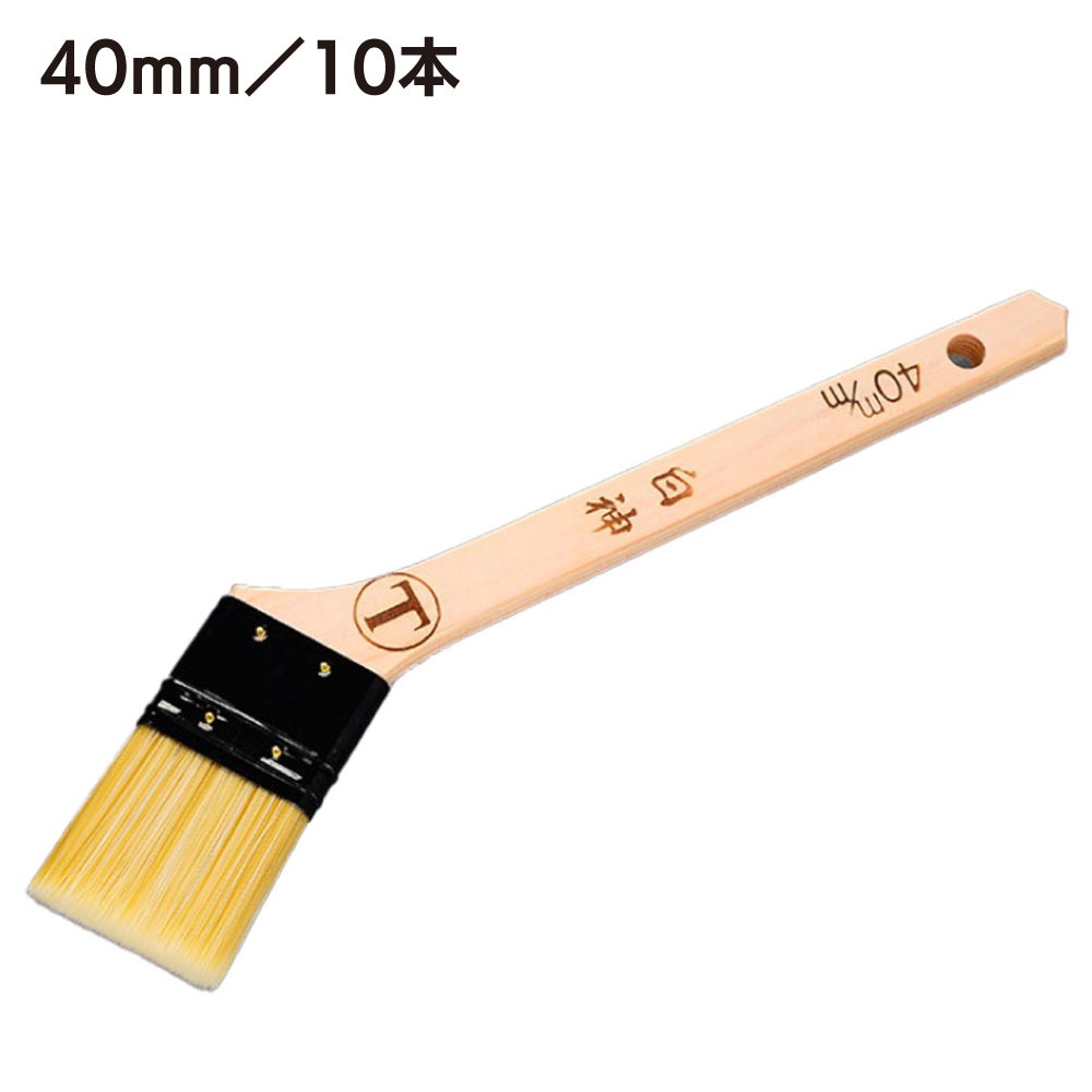 大塚刷毛製造 刷毛 白神 しらかみ 銅巻 筋違 30mm・40mm・50mm ／10本