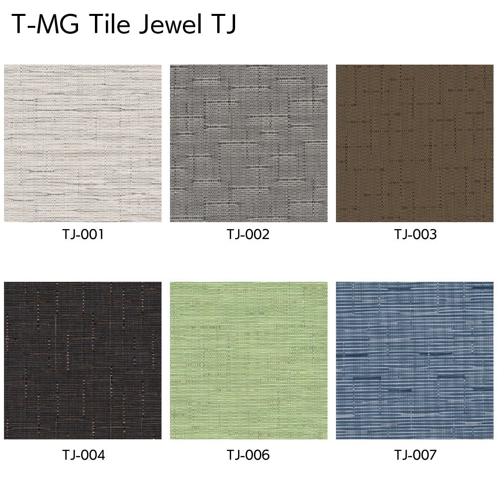 【北海道・沖縄・離島配送不可】タキロンマテックス T-MG Tile Jewel ＜マグネットスチール壁専用塩化ビニル樹脂製織物シート 450mm×450mm TJ-001 TJ-002 TJ-003 TJ-004 TJ-006 TJ-007＞