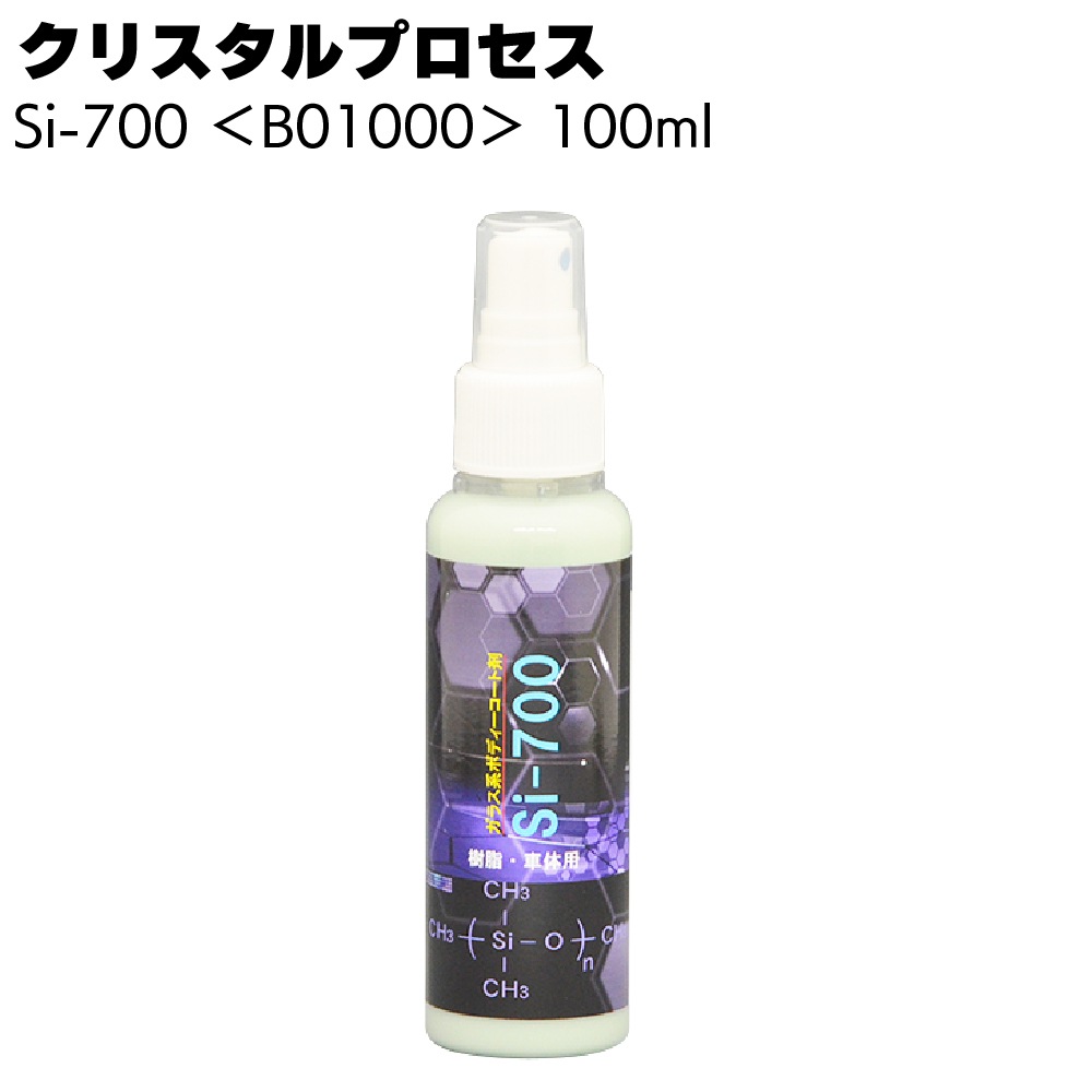 クリスタルプロセス Si-700 ＜B01000 B01030 B01050 B01400 B01710 ガラス系コーティング 超スベリ性＞