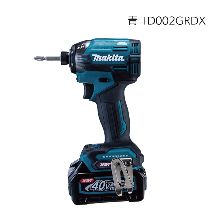 マキタ 充電式インパクトドライバ TD002GRDX＜バッテリBL4025×2本