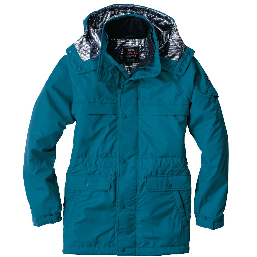 ビッグボーン 8385 防寒コート 裏アルミシリーズ ＜サイズ展開3S～12L（EL以上価格変わります） 軽量670g 全9色 フード取り外し可 撥水加工＞