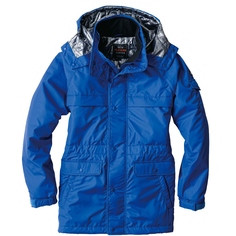 ビッグボーン 8385 防寒コート 裏アルミシリーズ ＜サイズ展開3S～12L（EL以上価格変わります） 軽量670g 全9色 フード取り外し可 撥水加工＞