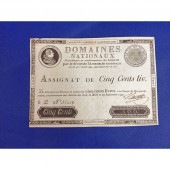 フランス革命紙幣 本物 実物 超希少  C1|その他