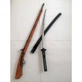 火縄銃　　日本刀　　レプリカ　2点セット