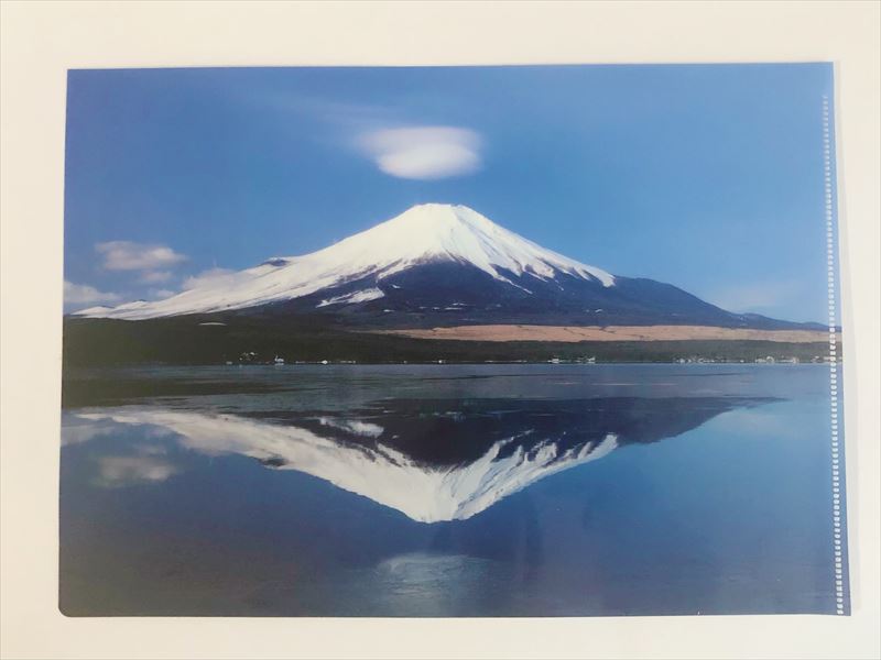 逆さ富士 10枚セット クリアファイル クリアフォルダーJapan Tokyo
