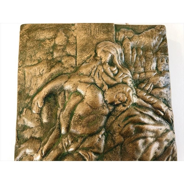 FUCHISO ホビー・楽器・アート 希少 美品 踏絵 浮彫 木製 マリア