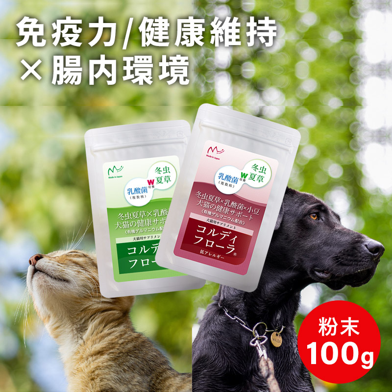 コルディG 100g 新品未開封 犬猫用サプリメント コルディG 100g 新品未開封