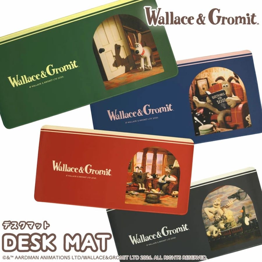 ウォレスとグルミット　デスクマット